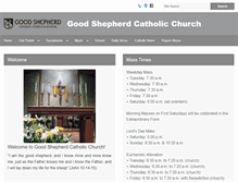 Tablet Screenshot of goodshepherdgv.org